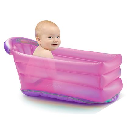 Banheira Inflável Bath Buddy Girl (6m+) - Multikids Baby Banheira Inflável Bath Buddy Girl (6m+) - Multikids Baby