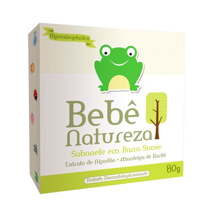 Sabonete Suave 80gr - Bebê Natureza Sabonete Suave 80gr - Bebê Natureza