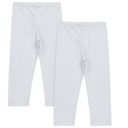 Pack 2 mijões para bebê em high comfort Branco - Vicky Baby Pack 2 mijões para bebê em high comfort Branco - Vicky Baby