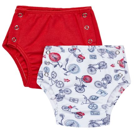 Pack: 02 Cobre Fraldas para bebe em suedine Bicycle - Vicky Baby Pack: 02 Cobre Fraldas para bebe em suedine Bicycle - Vicky Baby