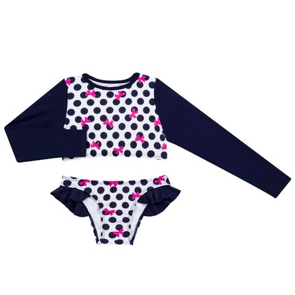 Conjunto Cropped infantil Navy Marinho - Puket Conjunto Cropped infantil Navy Marinho - Puket