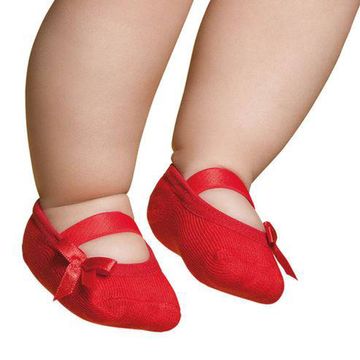PK7039L-VM-A-moda-bebe-menina-meia-sapatilha-laco-vermelho-Puket
