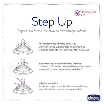 CH2007-C-Bico-Step-Up-New-3-Silicone-Fluxo-Rapido--6m---2pcs---Chicco
