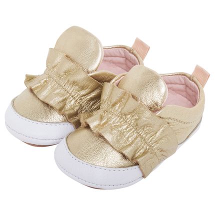 MC294.6072-OU_A-sapatinhos-bebe-menina-tenis-fufru-em-couro-dourado-maria-caramelo-no-bebefacil-loja-de-roupas-enxoval-e-acessorios-para-bebes