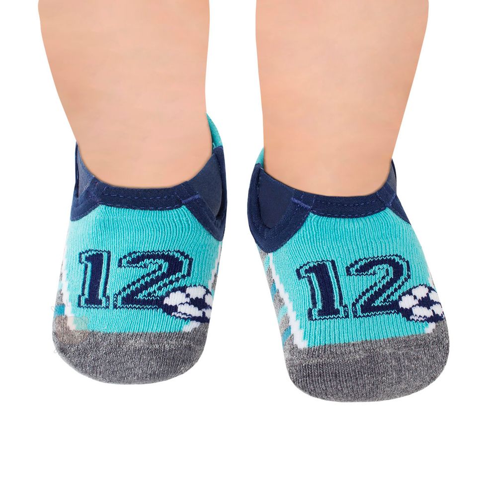 meia sapatinho bebe masculino