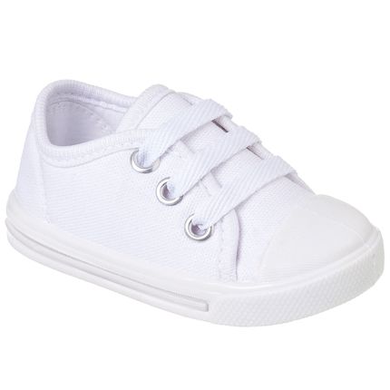 tenis branco de bebe