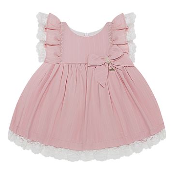 vestido rosa para bebe