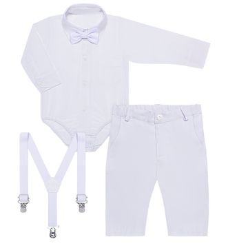 camisa branca para bebe