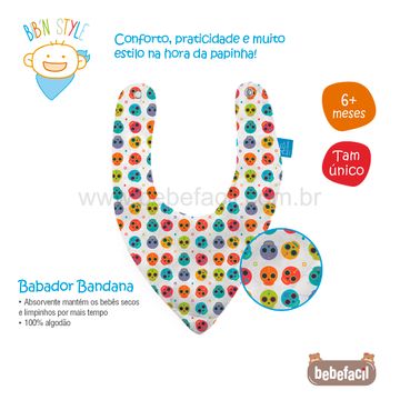 BB225-B-B-Babador-Bandana-para-bebe-Bibn-Style-Caveiras-Coloridas---Multikids-Baby