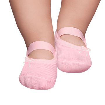 PK6926L-RS-A-moda-bebe-menina-meia-sapatinha-rosa-laco-puket-no-Bebefacil-loja-de-roupas-e-enxoval-para-bebes