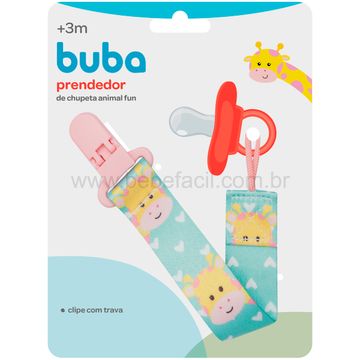 BUBA12049-D-Prendedor-de-Chupeta-Animal-Fun-Girafa-3m---Buba