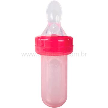 BUBA12622-B-Kit-Alimentador-Porta-frutinha-e-Colher-Dosadora-para-bebe-Rosa-6m---Buba