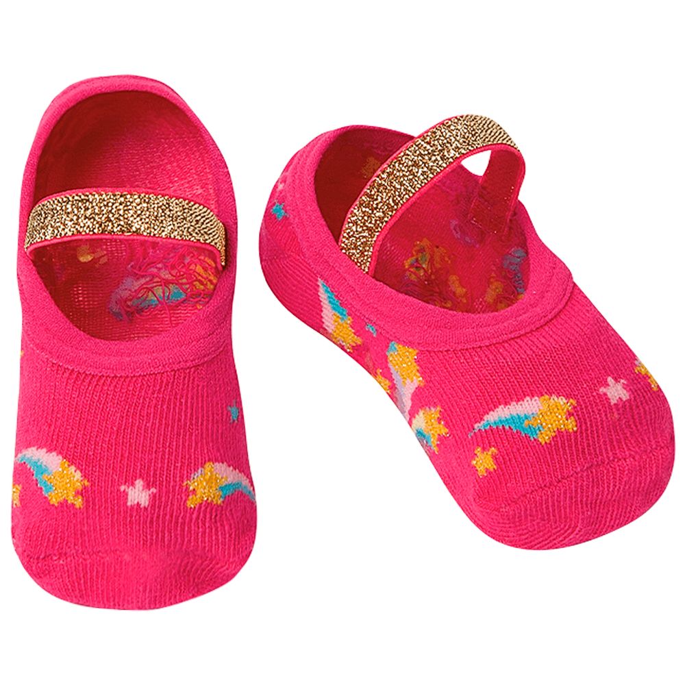 PK6926-RF-A-moda-bebe-menina-meia-sapatilha-boneca-rosa-puket-no-bebefacil-loja-de-roupas-enxoval-e-acessorios-para-bebes