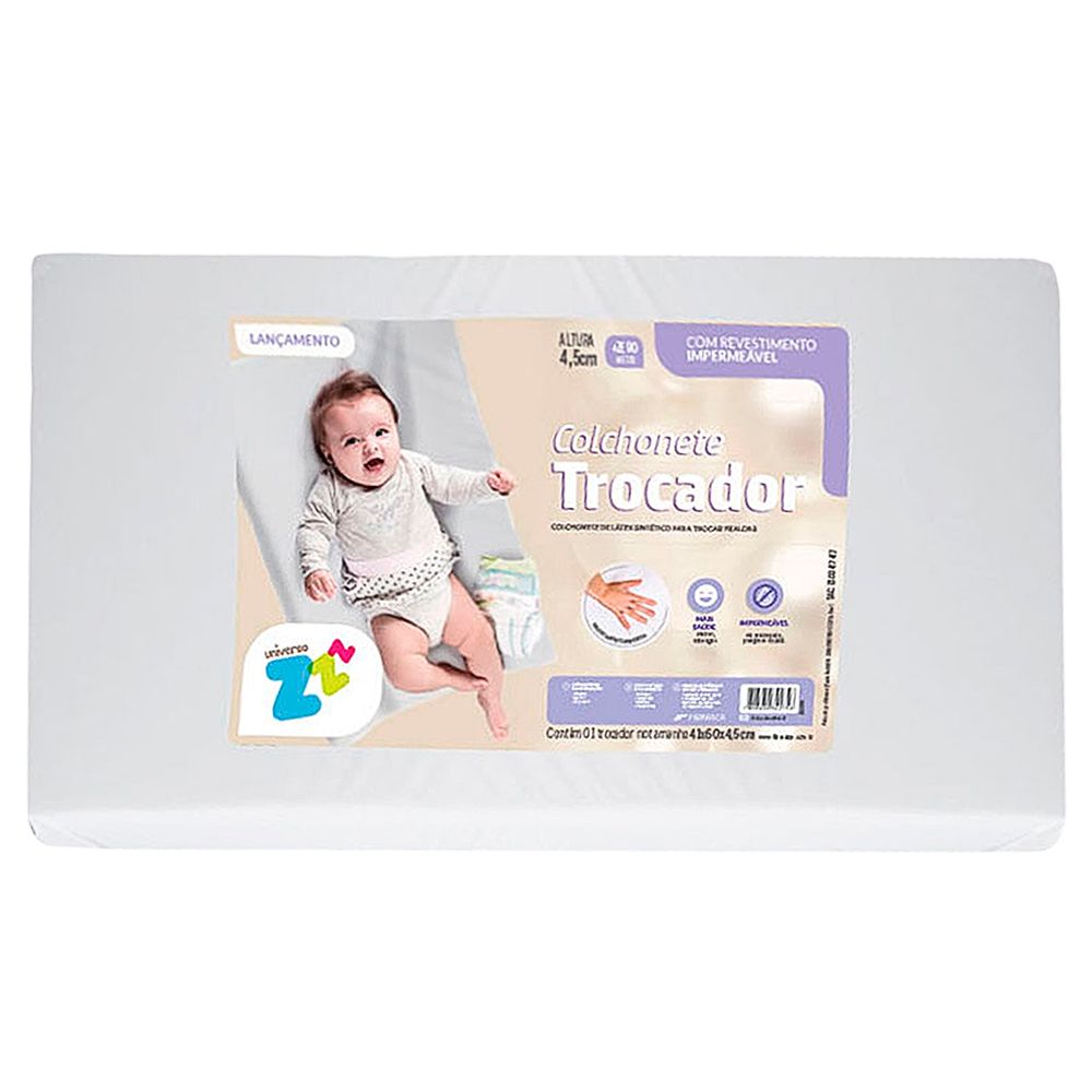 Trocador de Fraldas Reto Impermeável para bebê (0m+) - Fibrasca -  bebefacilMobile