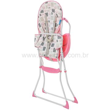 BB610-B-Cadeira-Alta-de-Alimentacao-Slim-gatinho-Rosa-6m---Multikids-Baby