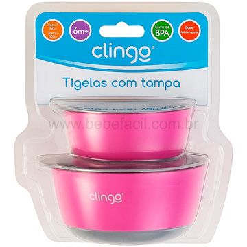 C2280-F-Kit-2-Tigelas-com-Tampa-Colors-Rosa-6m---Clingo