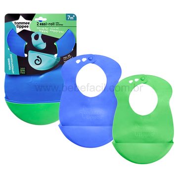 563581-F-Kit-2-Babadores-com-Cata-migalhas-Roll-n-Go-Boys---Tommee-Tippee