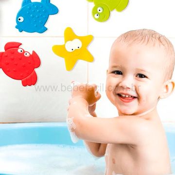 BB1144-G-Mini-Tapete-para-Banho-Bath-e-Fun-4-Pecas---Multikids-Baby
