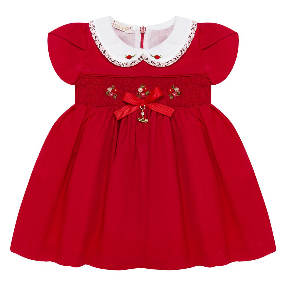 6011278A007-moda-bebe-menina-vestido-golinha-casinha-abelha-florzinhas-vermelho-roana-no-bebefacil-loja-de-roupas-para-bebes