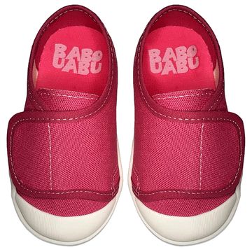 BABO04-A-BABO03-A-sapatinho-bebe-menina-tenis-velcro-pink-babo-uabu-no-bebefacil-loja-de-roupas-enxoval-e-acessorios-para-bebes