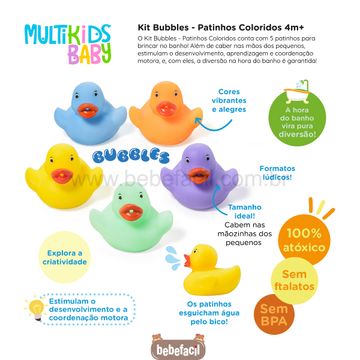 BB1160-F-Bichinhos-de-banho-Bubbles-Patinhos-Coloridos-4m---Multikids-Baby