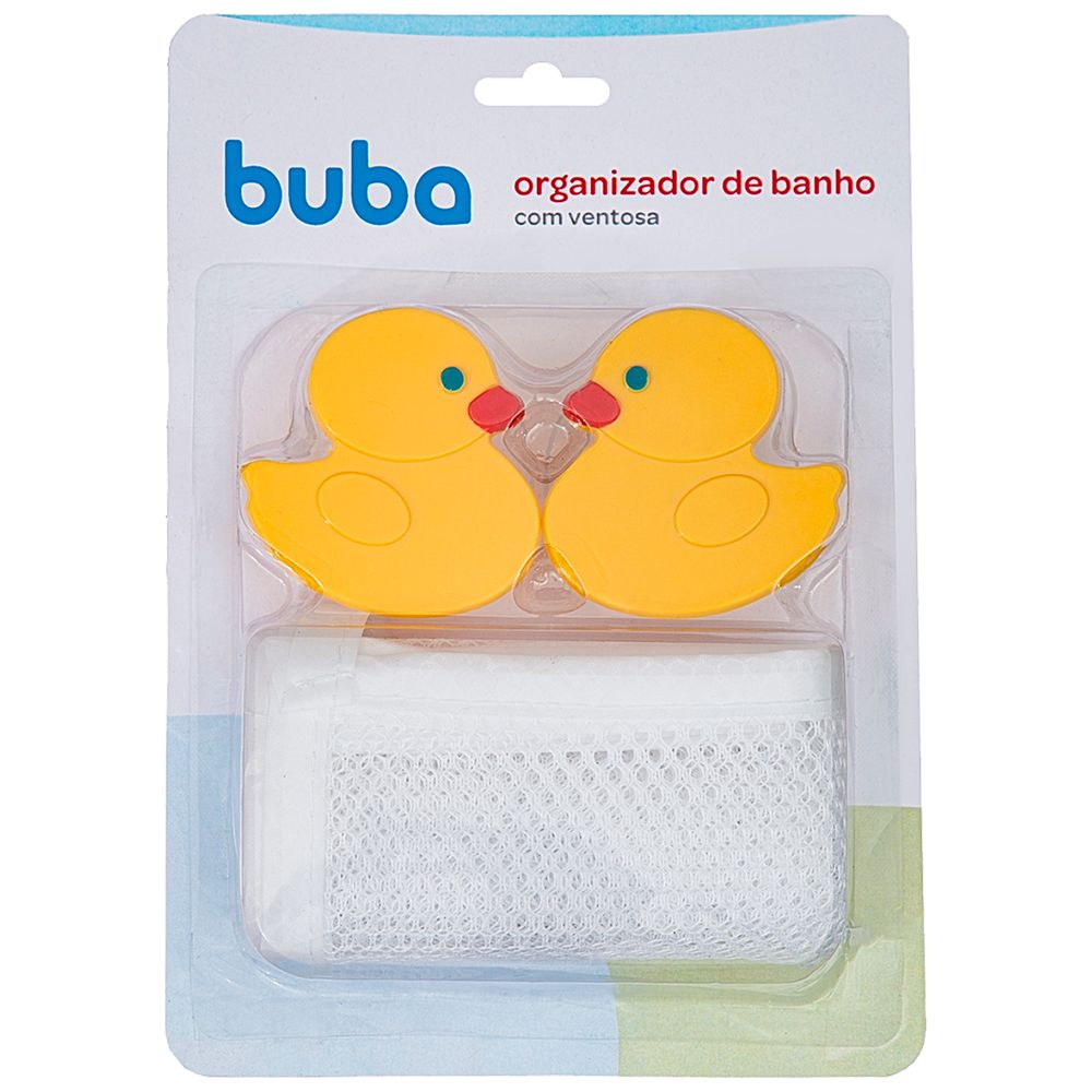 BUBA13793-A-Organizador-de-Banho-com-Ventosa-Patinhos---Buba