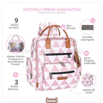 MB12MAN313.03-R-Mochila-Maternidade-Urban-Manhattan-Rosa---Masterbag
