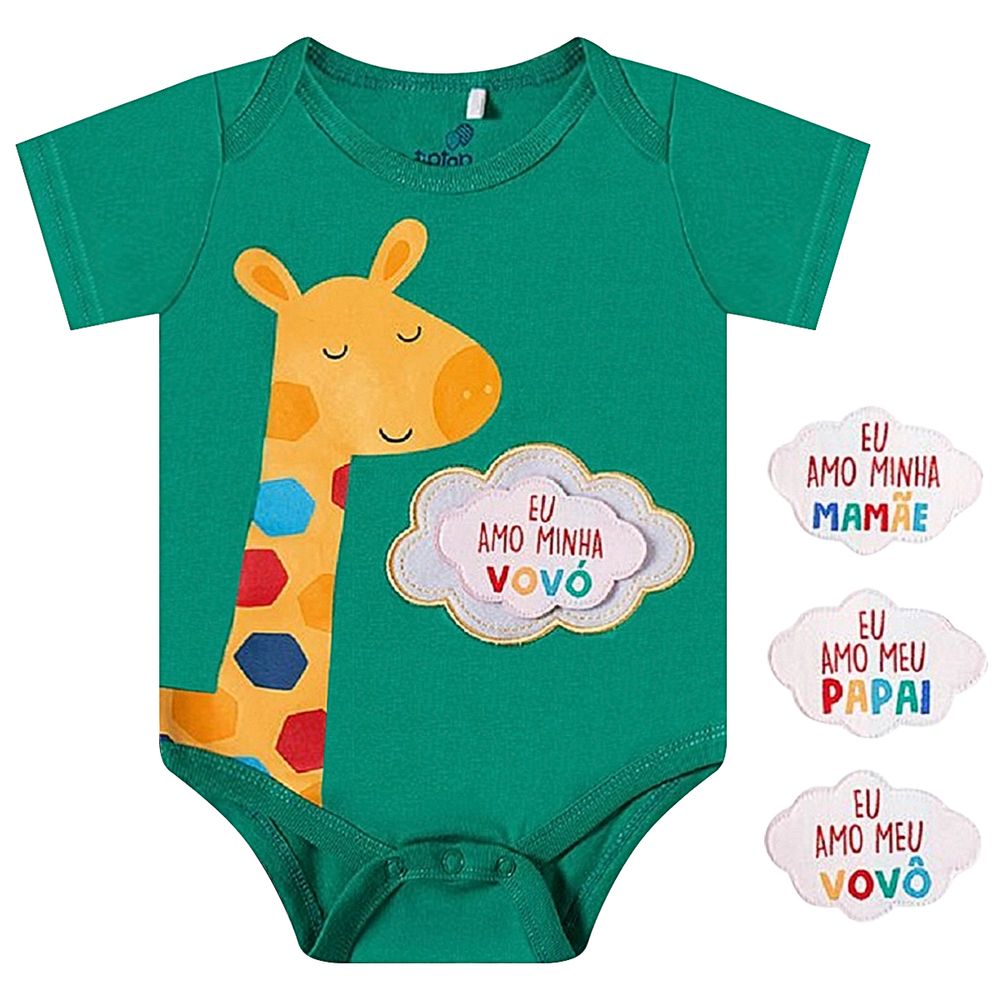 16381195-A-moda-bebe-menino-body-curto-em-meia-malha-zoo-girafa-verde-tip-top-no-bebefacil