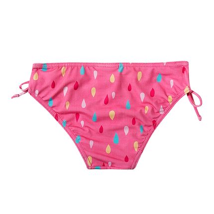 Top de Biquini Alça Fixa - Luna vermelho + rosa bebê - Solar Bikinis