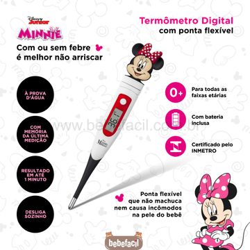 HC079-F-Termometro-Digital-com-Ponta-Flexivel-Minnie-Disney-0m---Multikids-Baby