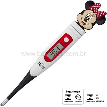 HC079-H-Termometro-Digital-com-Ponta-Flexivel-Minnie-Disney-0m---Multikids-Baby