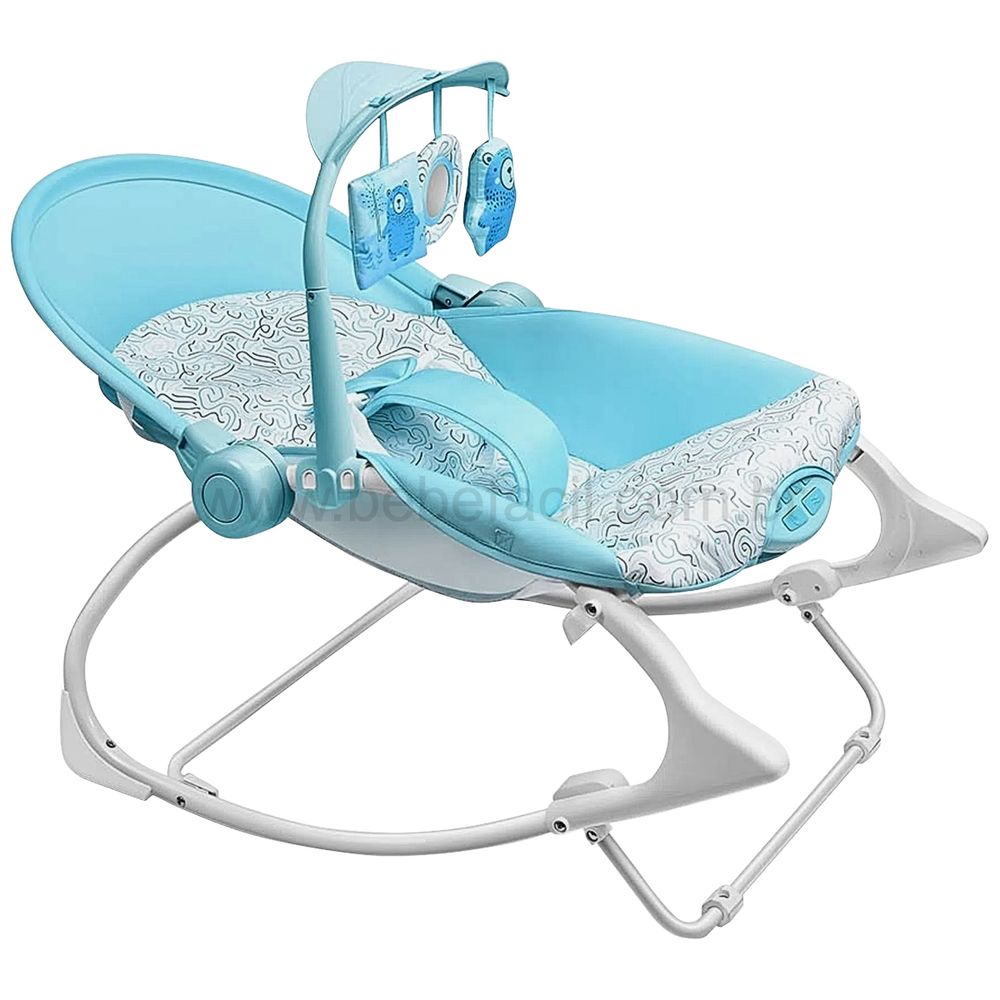 Cadeira de Descanso e Balanço Seasons Azul (018kg) Multikids Baby bebefacil