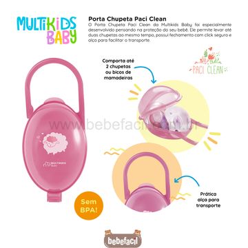BB142-C-Porta-Chupeta-Paci-Clean-Girls---Multikids-Baby
