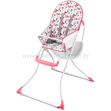 BB370-F-Cadeira-Alta-de-Alimentacao-Slim-Pessego-Rosa-6m---Multikids-Baby