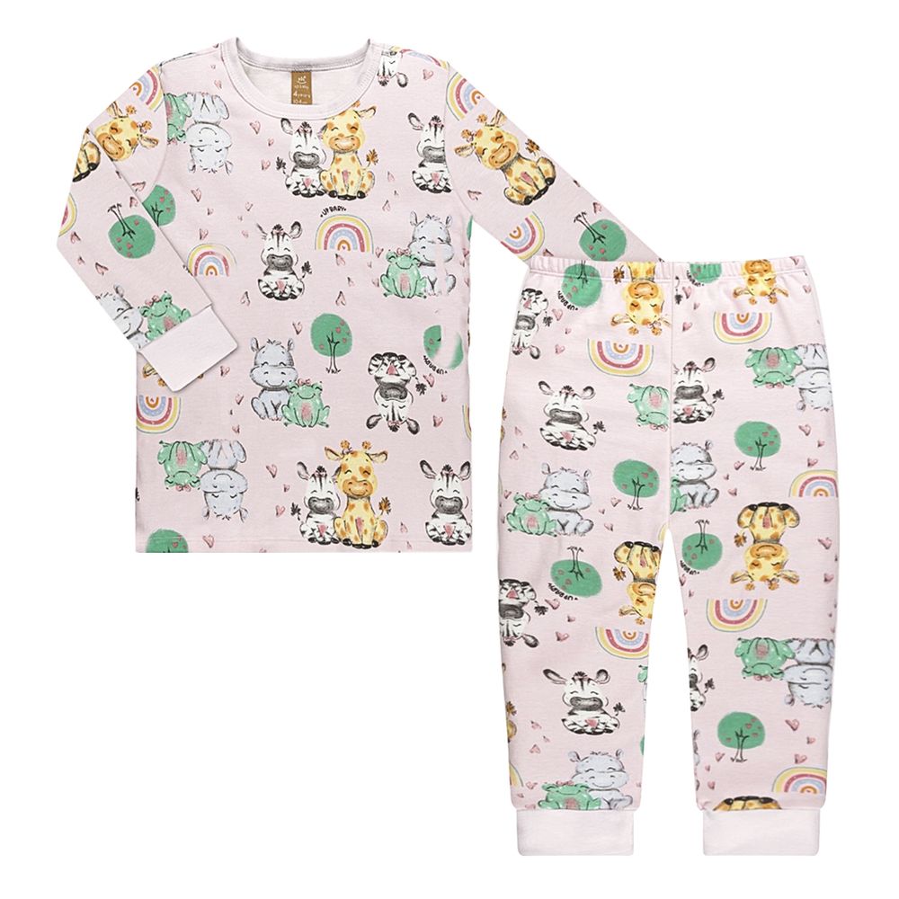 43881-AB1646-A-moda-menina-pijama-longo-em-suedine-safari-rosa-up-baby-no-bebefacil