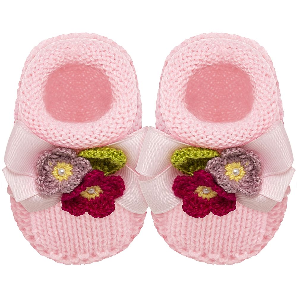 01421423046-A-sapatinho-tricot-flores-croche-rosa-roana-no-bebefacil