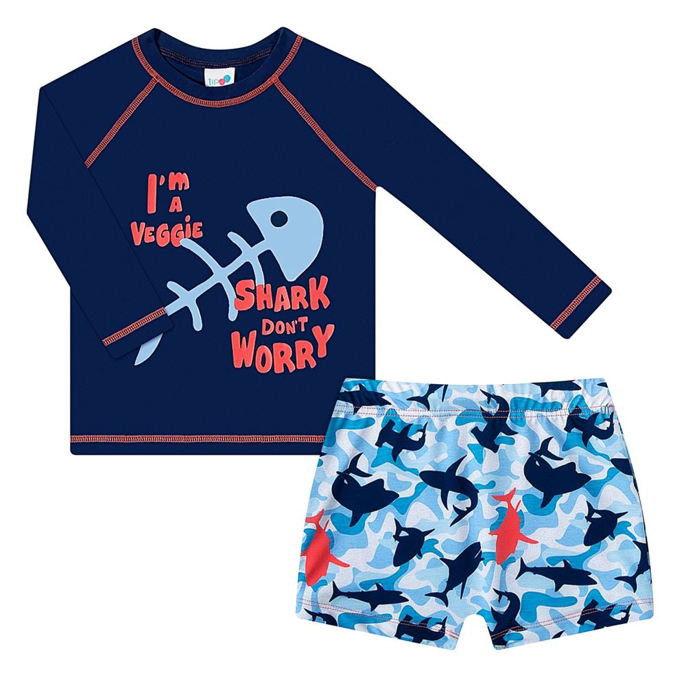 2445187-A-moda-praia-bebe-menino-conjunto-de-banho-shark-marinho-camiseta-surfista-sunga-tip-top-no-bebefacil