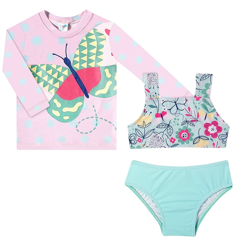 2536309-A-moda-praia-bebe-menina-conjunto-de-banho-floral-camiseta-surfista-biquini-calcinha-tip-top-no-bebefacil