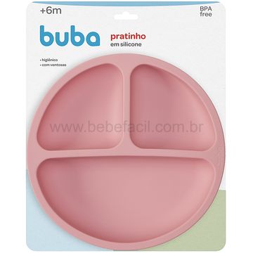 BUBA15631-E-Prato-em-Silicone-com-Divisorias-e-Ventosa-Rosa-6m---Buba