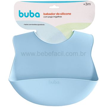 BUBA15639-C-Babador-com-Cata-migalhas-de-Silicone-Azul-3m---Buba