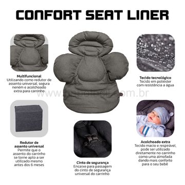 ABC12000152103-E-Almofada-para-Carrinho-Confort-Seat-Liner-Nature---ABC-Design