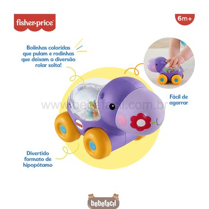 Jogo Hipopótamo Papa Bolinha Come Come Brinquedo Infantil - WE