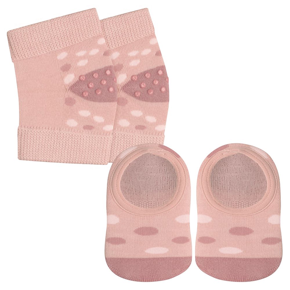 LU10015-015.5410-A-moda-bebe-menina-kit-meia-sapatilha-e-joelheira-com-antiderrapante-bubble-gum-rosa-lupo-no-bebefacil