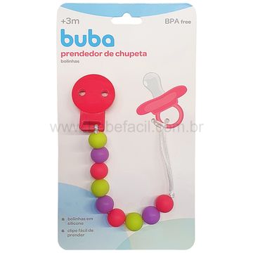 BUBA6764-R-E-Prendedor-de-Chupeta-em-Silicone-Bolinhas-Rosa-3m---Buba