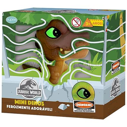 Mini T-Rex Baby Dinos Jurassic World Marrom (3a+) - Pupee