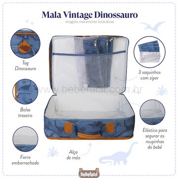 MB12DIN402-F-Mala-Maternidade-Vintage-Dinossauro---Masterbag